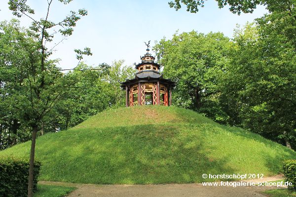 Bayreuth Eremitage - Schneckenberg m chin Pavillon (1)